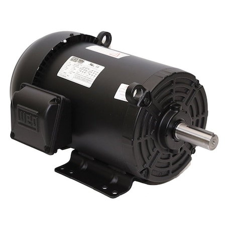 Weg -1.1,3600,143/5T Frame, Three Phase General Purpose Motors 00156ET3E143T-S